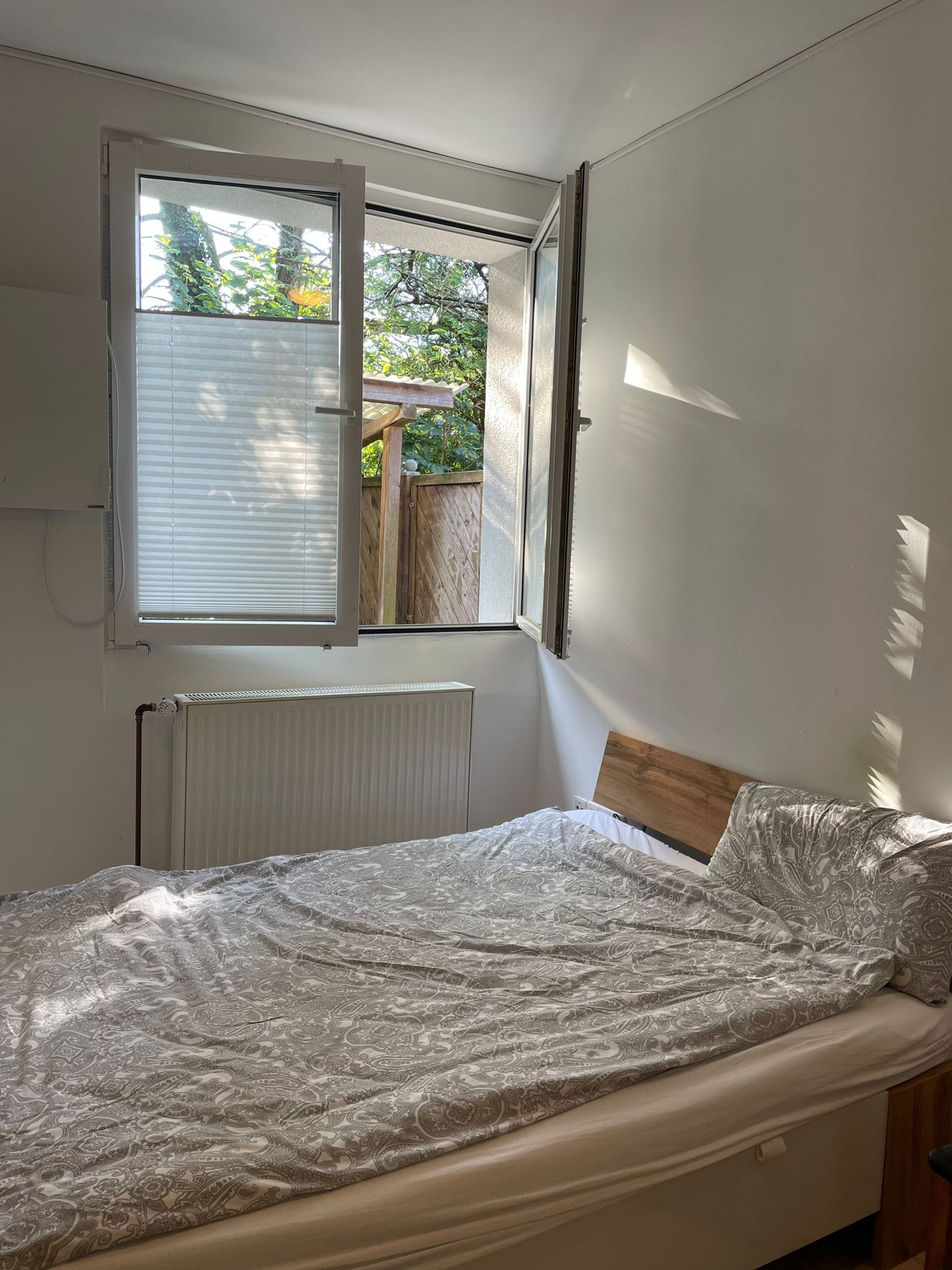 23 qm große 1-Zimmer-EG-Wohnung Nr. 4 mit eigenem Hauseingang in Dülmen, mit Garten, möbliert, in Bahnhofsnähe, mit Zug 15 min. bis Münster Hbf