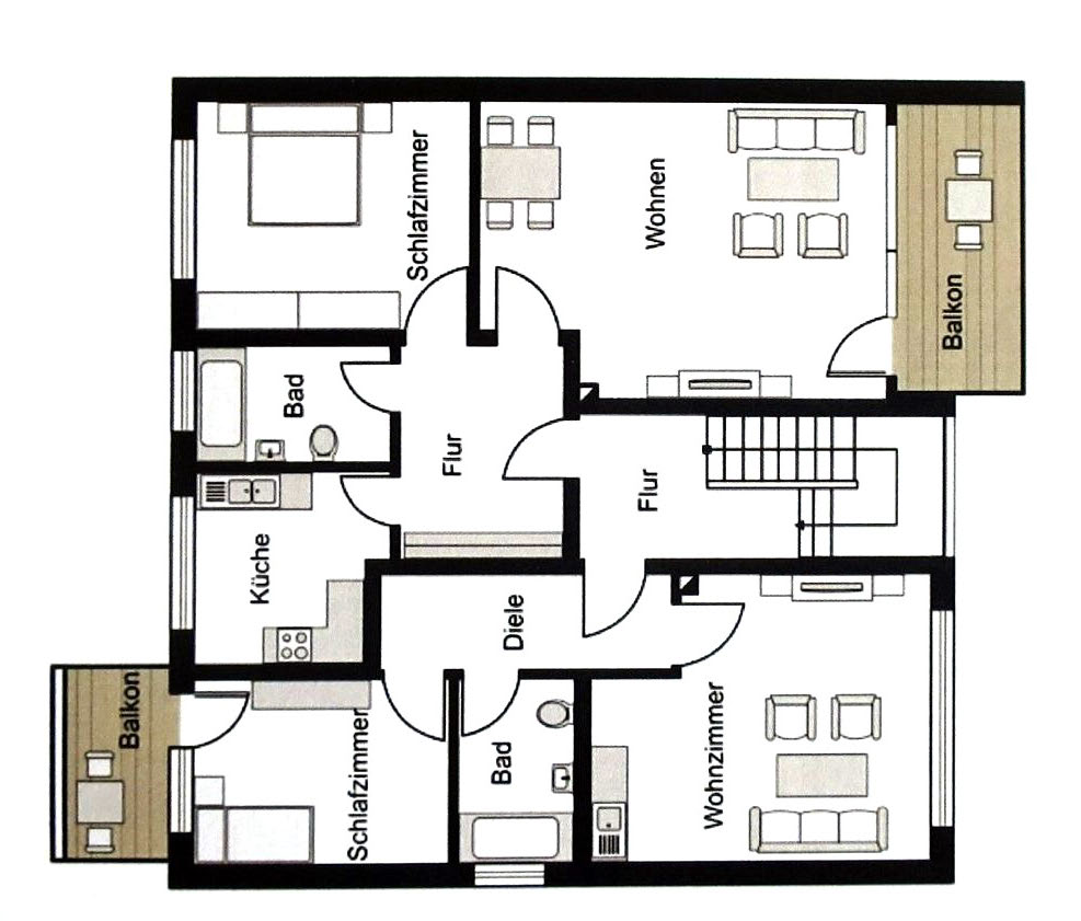 Zimmer 11 EG (12 qm, Fenster, Einzelzimmer) in WG „Erlenkönige“ – 490 € warm, frei ab 16.7.2025, Uni-Nähe
