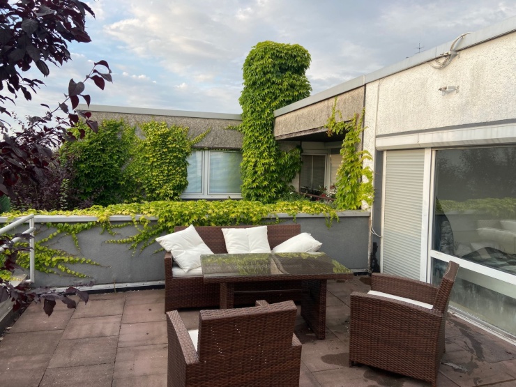 12,5 qm Parterre Zimmer und 10,2 qm anteiliger Gemeinschafts-Fläche in Luxus-Villa in Uni-Nähe