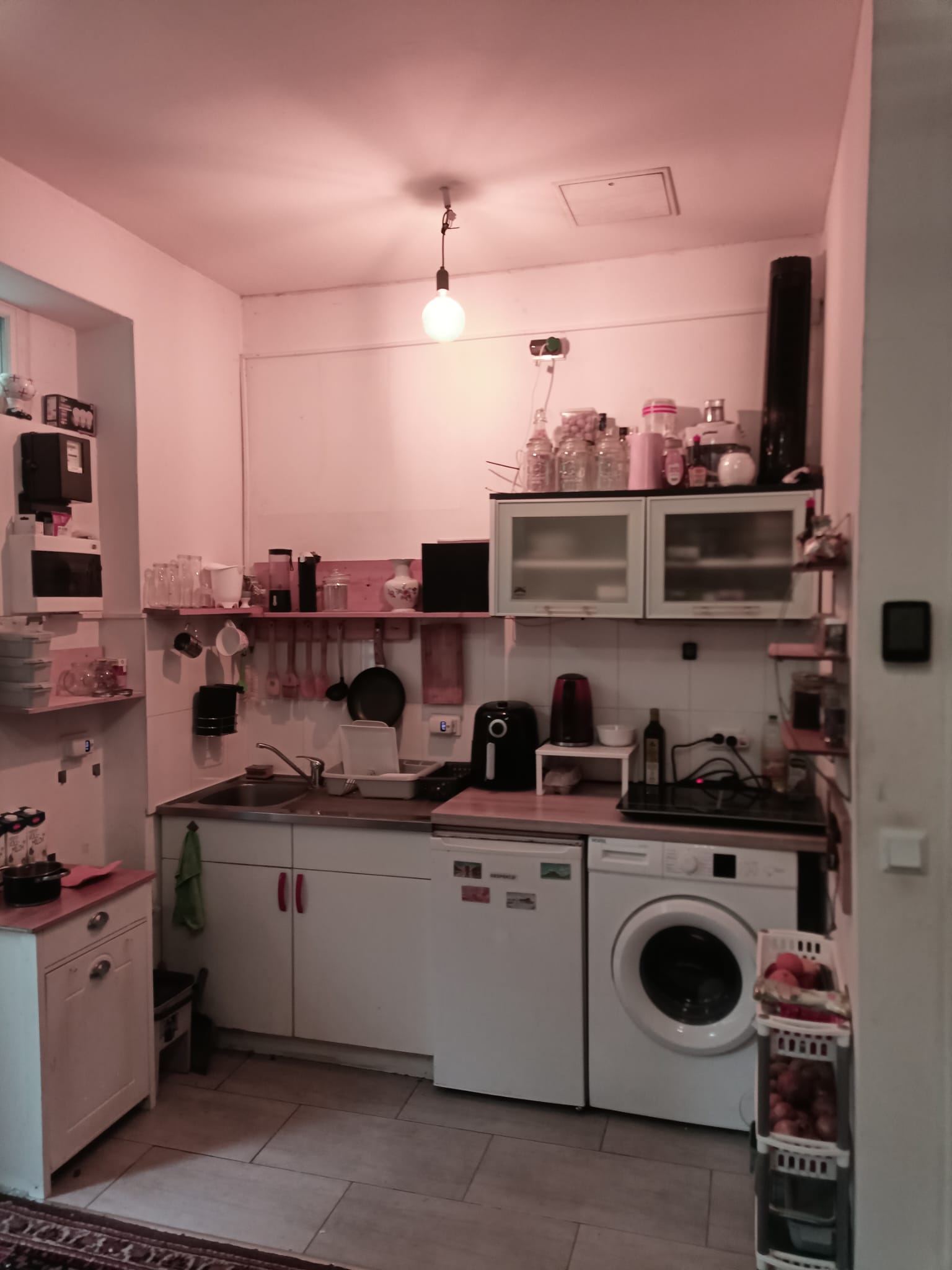 20 qm große 1-Zimmer-EG-Wohnung Nr. 3 mit eigenem Hauseingang in Dülmen, mit Garten, möbliert, in Bahnhofsnähe, mit Zug 15 min. bis Münster Hbf